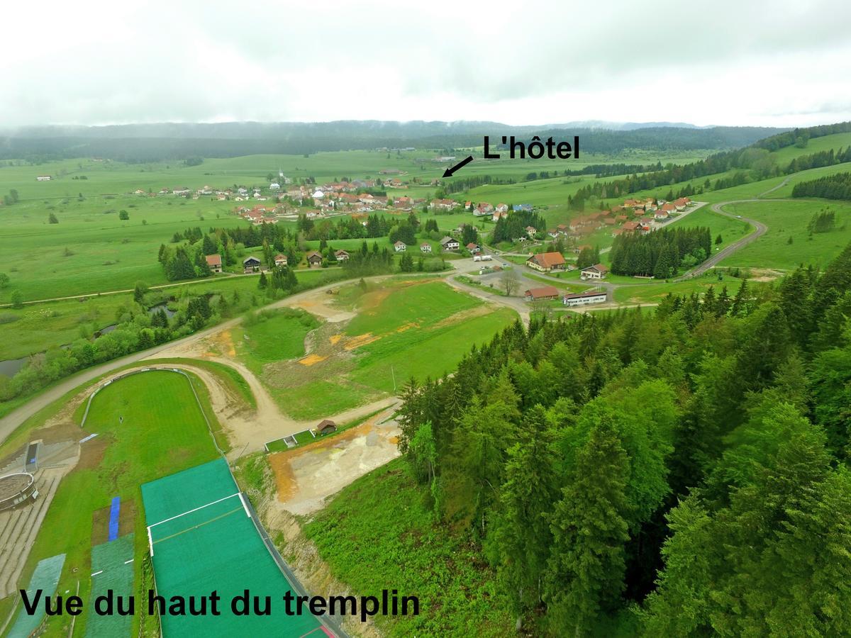 Hotel Auberge Du Grand Git La Chaux Neuve Eksteriør bilde